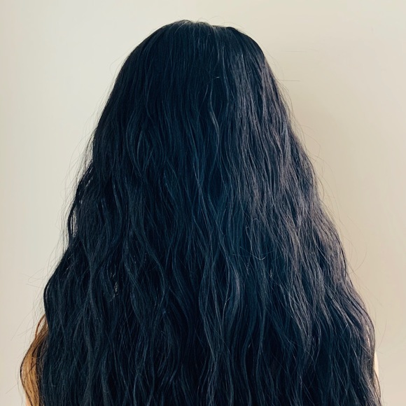 Simply Sexy is This “Put On & Go” Black/Auburn Synthetic Wig with Bangs💋 - Picture 10 of 11